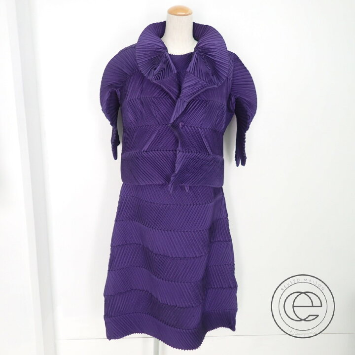 楽天市場】ISSEY MIYAKE イッセイミヤケ プリーツ 変形スタンドカラー 
