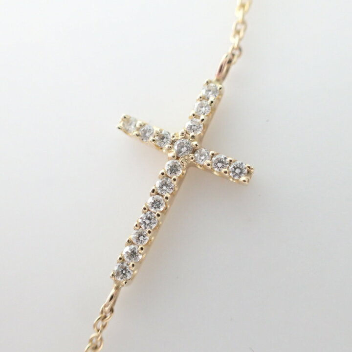 楽天市場】MIZUKI ミズキ K14YG ダイヤモンド サイドウェイ クロス  