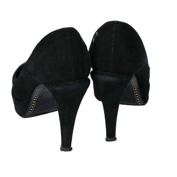 楽天市場】CHANEL シャネル G27920 Escarpins Pumps スエード×パテント 