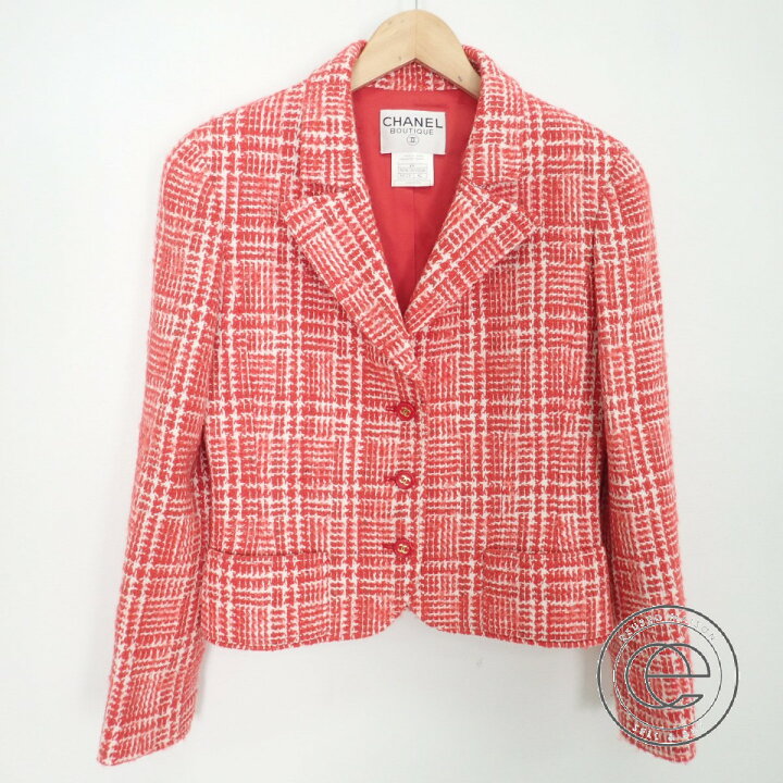 楽天市場】CHANELシャネル 97P P07813V05528 モヘア混 ミックス 