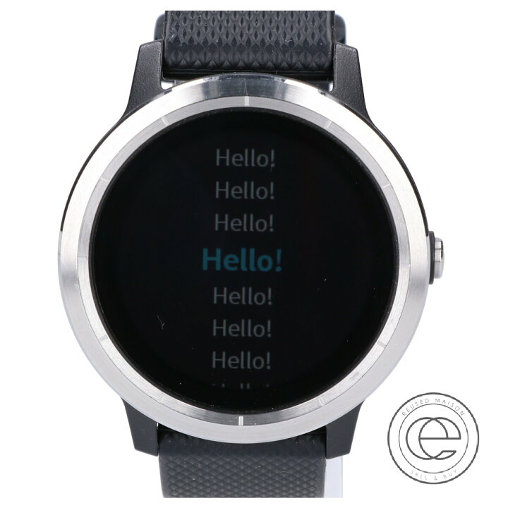 楽天市場】GARMINガーミン 010-01769-70 VIVOACTIVE 3 Black Stainless  