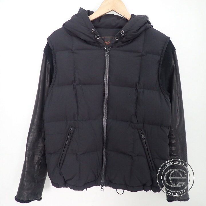 楽天市場】UNDERCOVERアンダーカバー 6A212-B6 アームホースレザー切替  