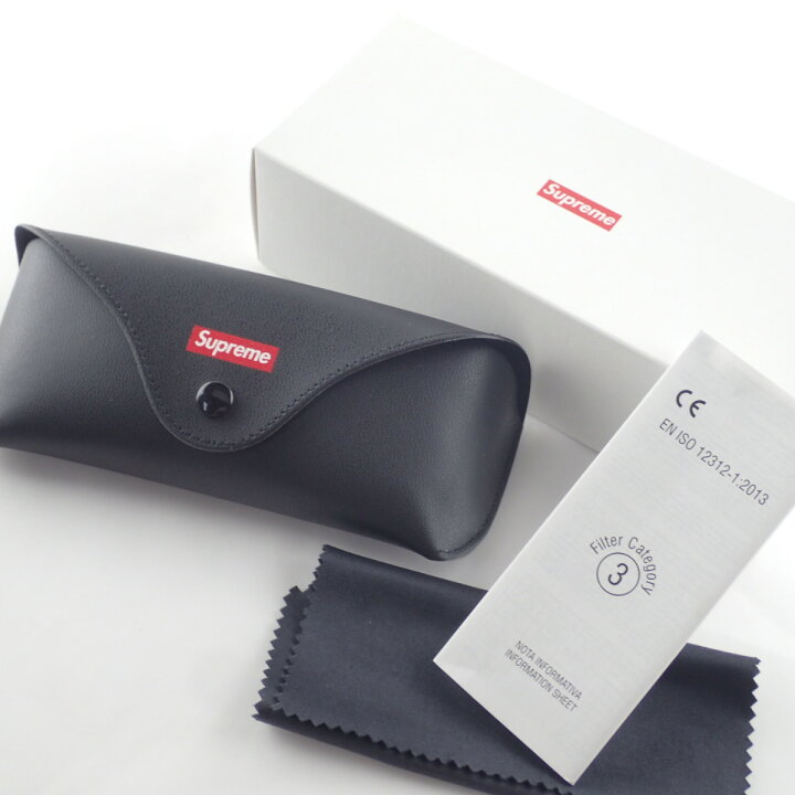 楽天市場】Supremeシュプリーム【未使用☆19SS】River Sunglasses 