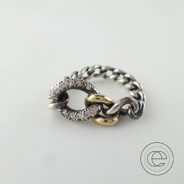 楽天市場】humハム humeteハムエタ et-r46 SV/K18GG ダイヤモンド  