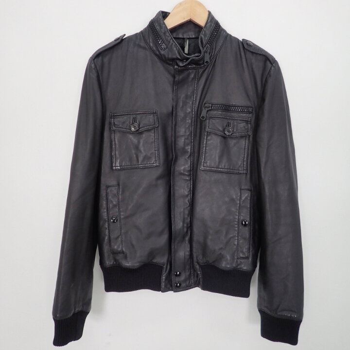 楽天市場】DIOR HOMME ディオールオム 5HH5047101 レザー ジップアップ 