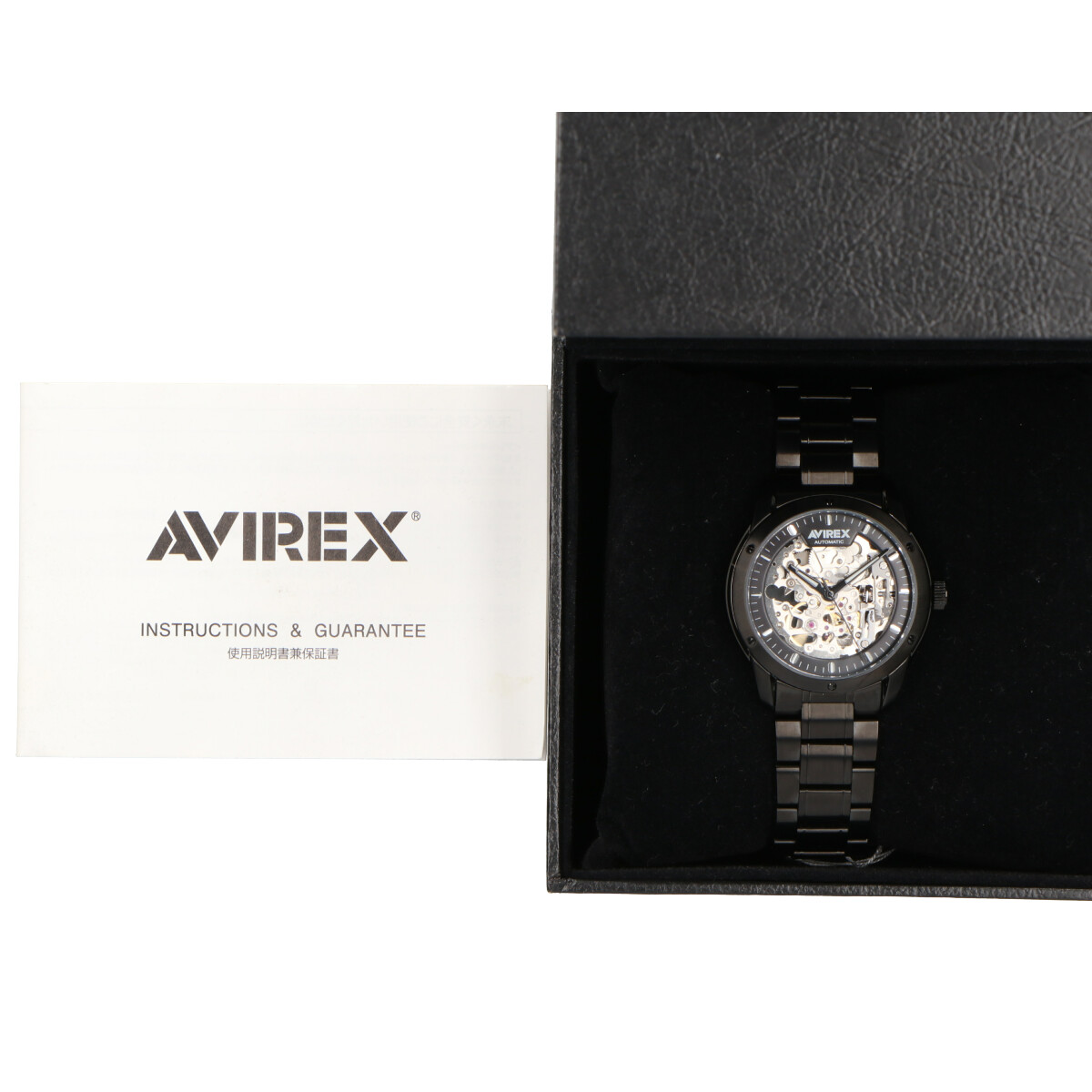 AVIREX/アヴィレックス 40周年モデル スケルトンウォッチ