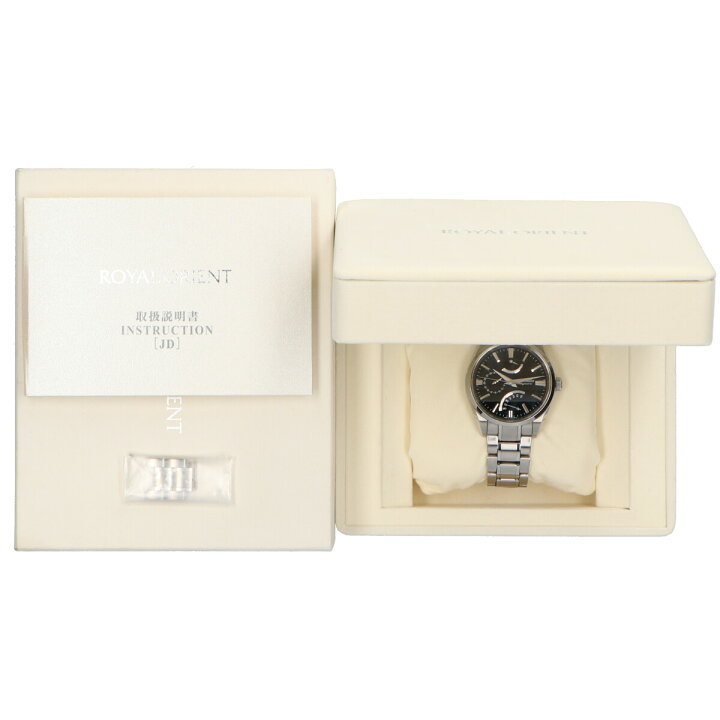 楽天市場】Royal Orientロイヤルオリエント WE0011JD レトログラード  