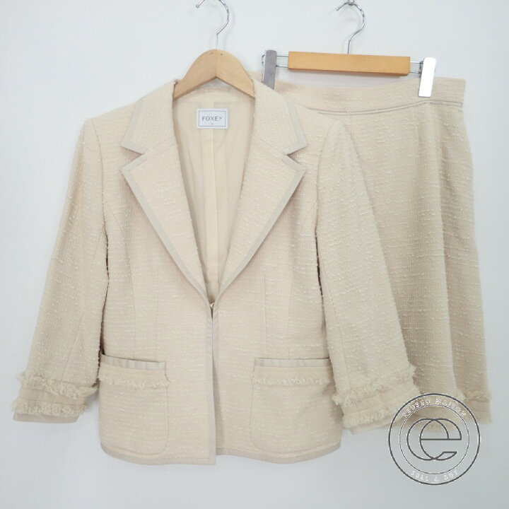 楽天市場】FOXEY フォクシー 34180 Suit Madame Montagne ツイード 