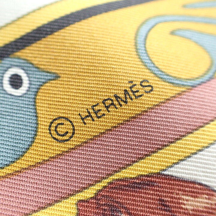 楽天市場】HERMES エルメス H071823S 12 Kachinas wash scarf 90 カレ 