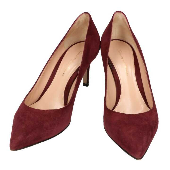 楽天市場】Gianvito Rossi ジャンヴィトロッシ 26770 スエード ポイン 