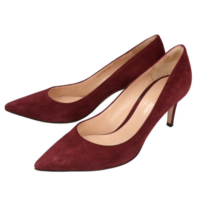 楽天市場】Gianvito Rossi ジャンヴィトロッシ 26770 スエード ポイン 