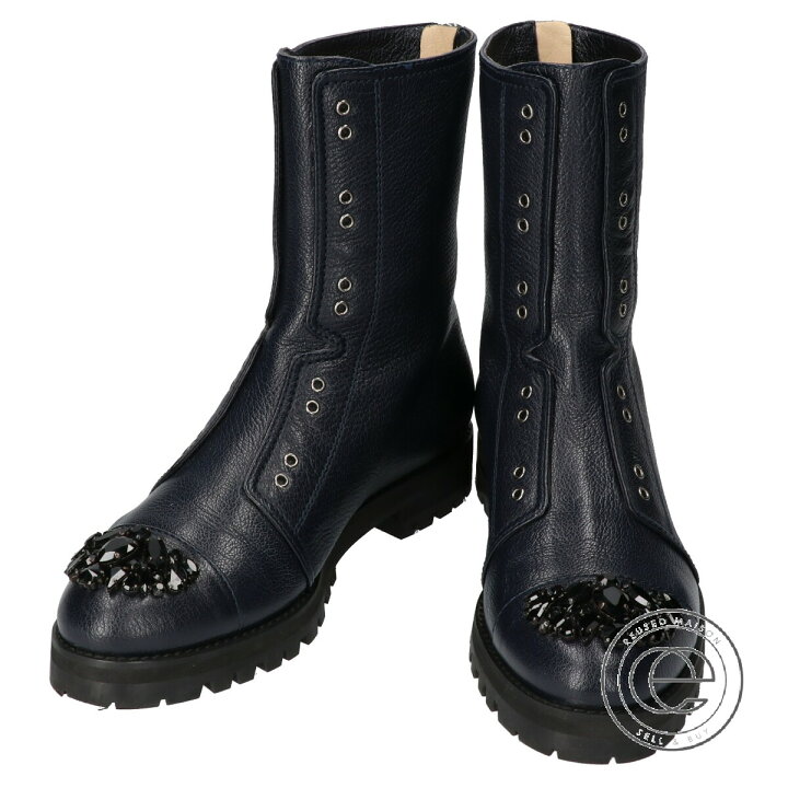 楽天市場】JIMMY CHOO ジミーチュウ HATCHER クリスタルビジュー付 