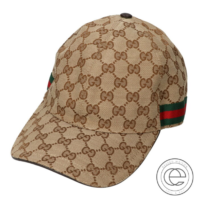 楽天市場】GUCCI グッチ 200035 539517 GGキャンバス ベースボール  