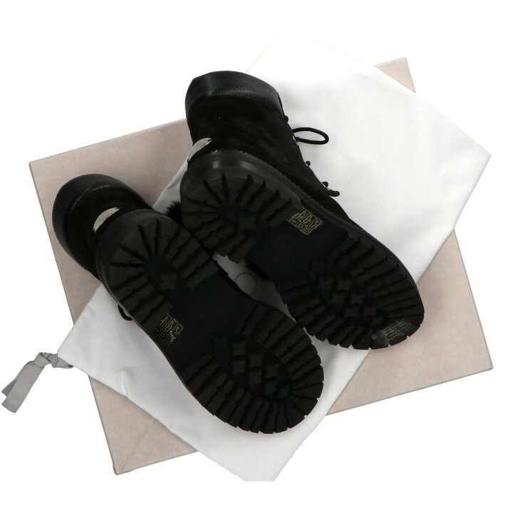 楽天市場】JIMMY CHOO ジミーチュウ ELBA FLAT ボンボンファー付  