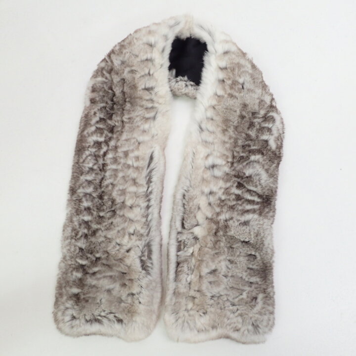 楽天市場】CHANEL シャネル CC ココマーク チンチラファー マフラー  