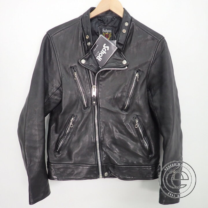 楽天市場】SCHOTT ショット 3171060 シープレザー DOUBLE BREST RIDERS 