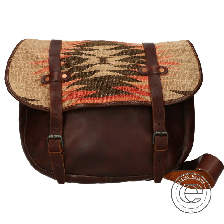 美品RRLダブルアールエルラルフローレン ショルダーバッグ ネイティブ  