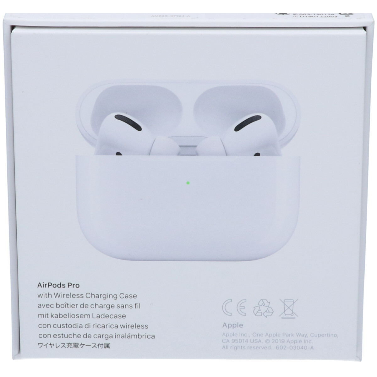 Apple アップル【未使用◇】MWP22J/A AirPods Pro ワイヤレスイヤホン 
