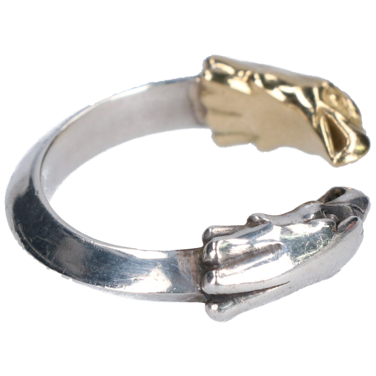 5％OFF】 LARRY SMITH DOUBLE EAGLE HEAD RING リング