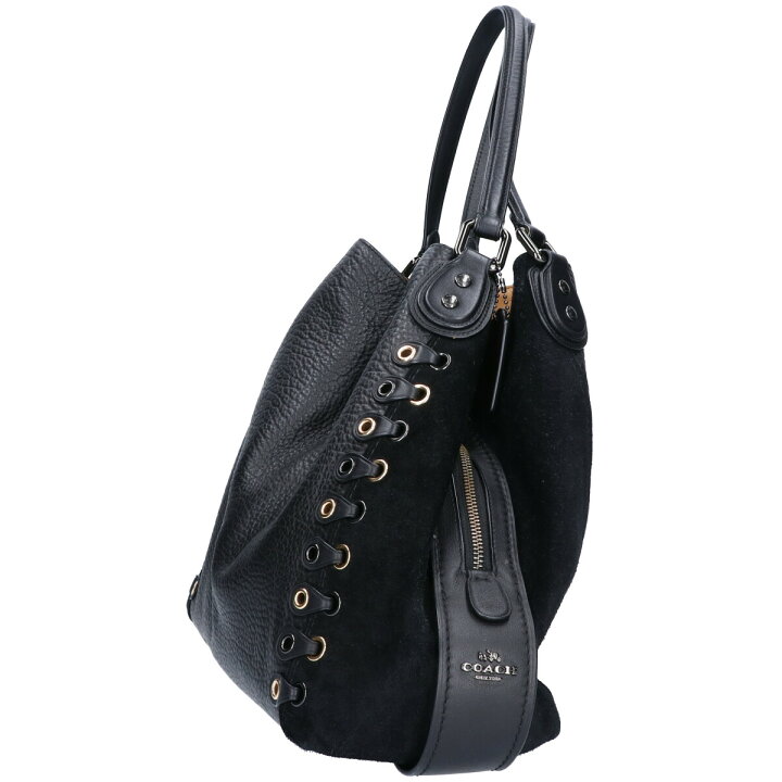 楽天市場】COACH コーチ 21349 EDIE イーディー ハトメデザイン レザー  