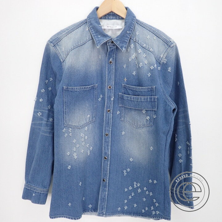 楽天市場】GIVENCHYジバンシィ 国内正規◇16F 0906 485 クラッシュ加工 