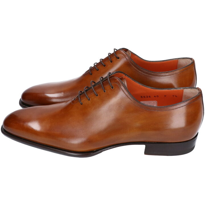 楽天市場】SANTONI サントーニ 6636 レザーホールカットシューズ 7 1/2 