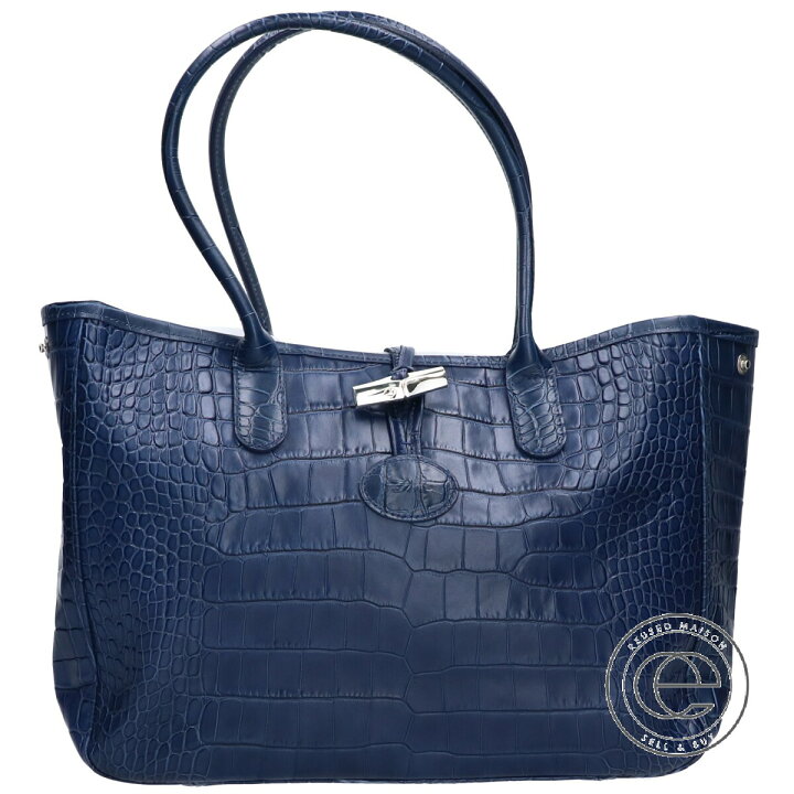 楽天市場】Longchamp ロンシャン 2686158006 roseau ロゾ クロコ型押し  