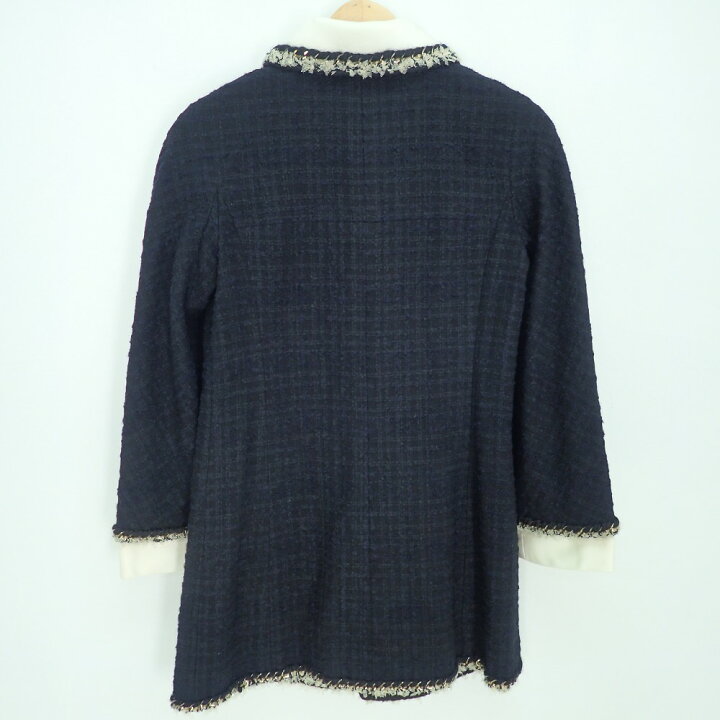 楽天市場】CHANELシャネル 11A P41882V30488 シルク/アンゴラ混ウール  