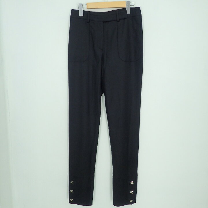 楽天市場】CHANELシャネル P38987V28309 カシミヤ混ウール 裾CCマーク  