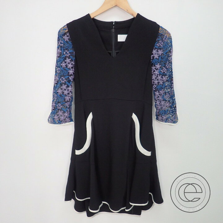 楽天市場】mameマメ 17SS MM17SS-DR013 Tulle Embroidered Sleeve  