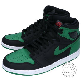 NIKE ナイキ 555088-030 AIR JORDAN 1 RETRO HIGH OG エアジョーダン1レトロハイオリジナル ハイカットスニーカー 28.5cm BLACK/PINE GREEN-WHITE-GYM RED メンズ【中古】