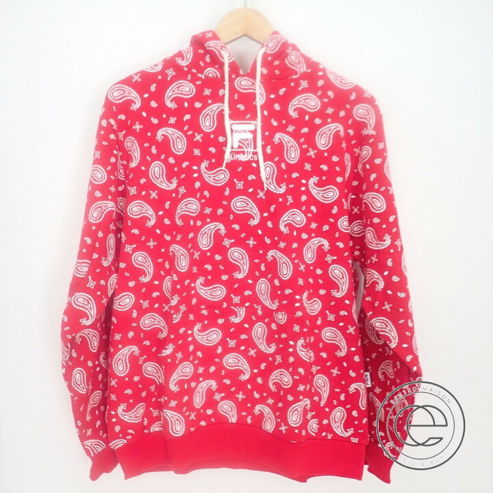 楽天市場】FILA フィラ 【未使用品☆】×Kinetics Paisley hoodie 