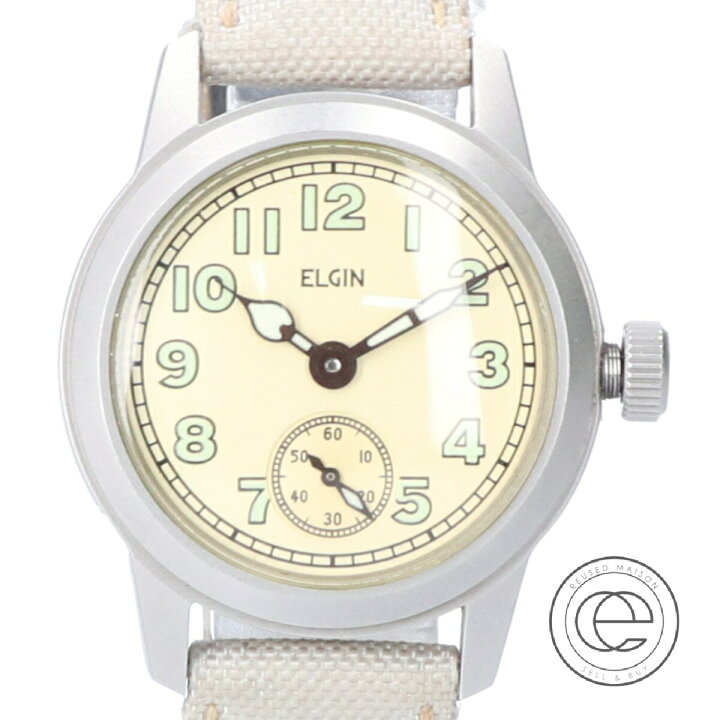 楽天市場】ELGIN エルジン TYPE A-554 M-065 ミリタリー スモセコ 手 
