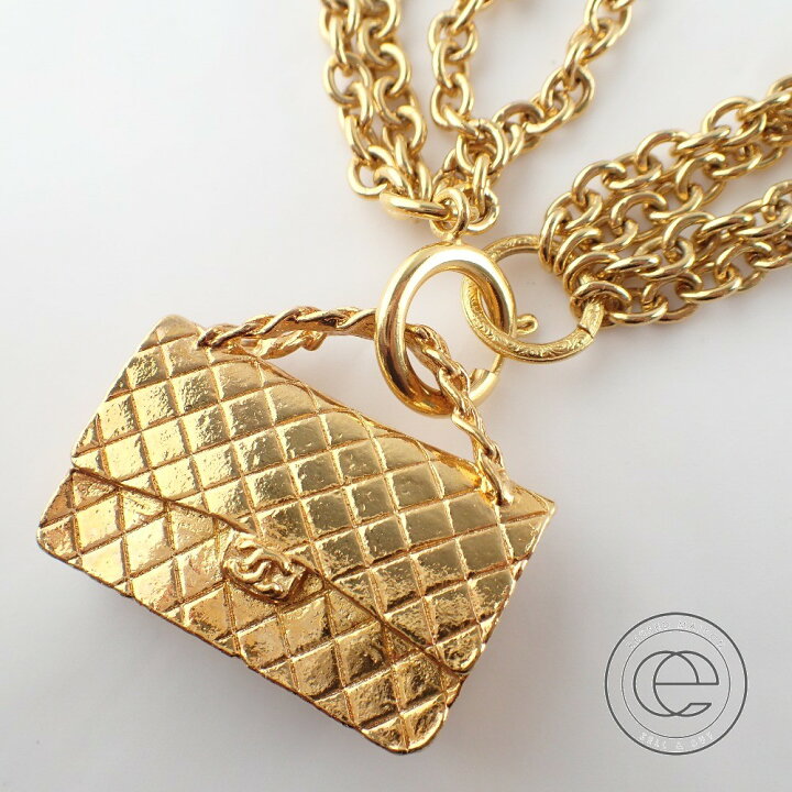 楽天市場】CHANEL シャネル マトラッセトップ ダブルチェーン  