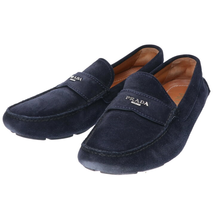 楽天市場】PRADA プラダ スエード ドライビング シューズ 7 1/2 