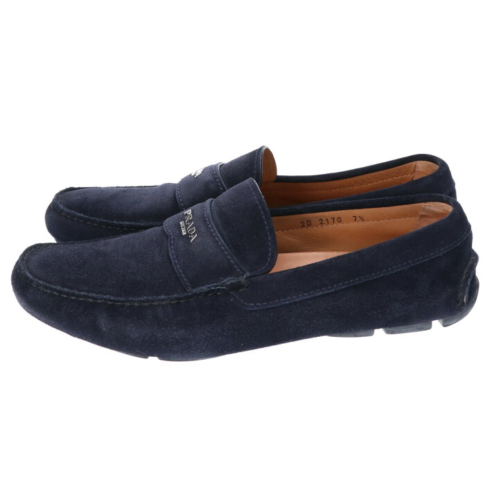 楽天市場】PRADA プラダ スエード ドライビング シューズ 7 1/2 