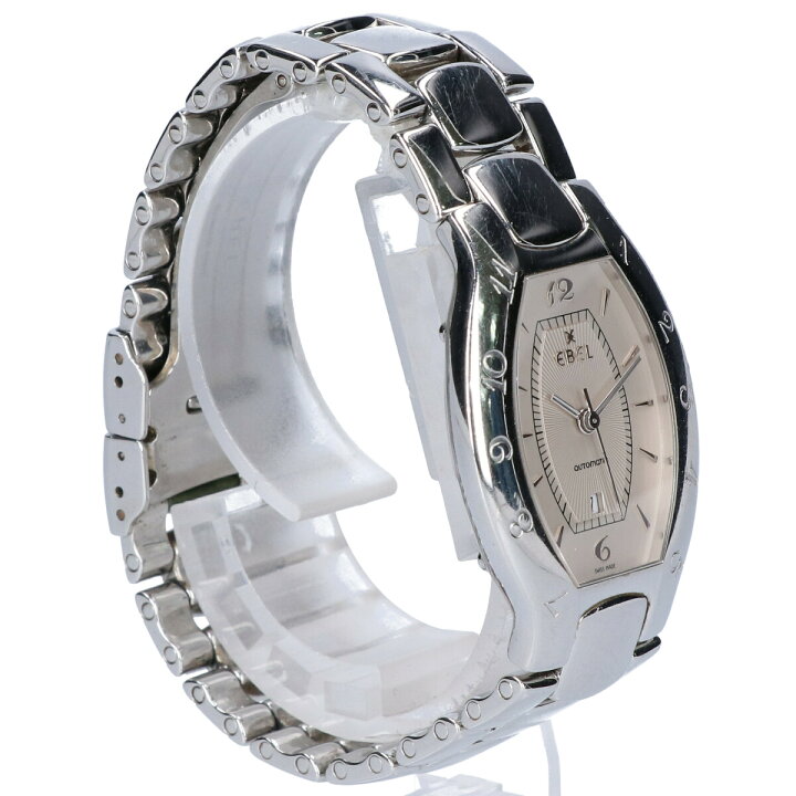 楽天市場】EBEL エベル リシン トノー型 デイト SS 自動巻き 腕時計  