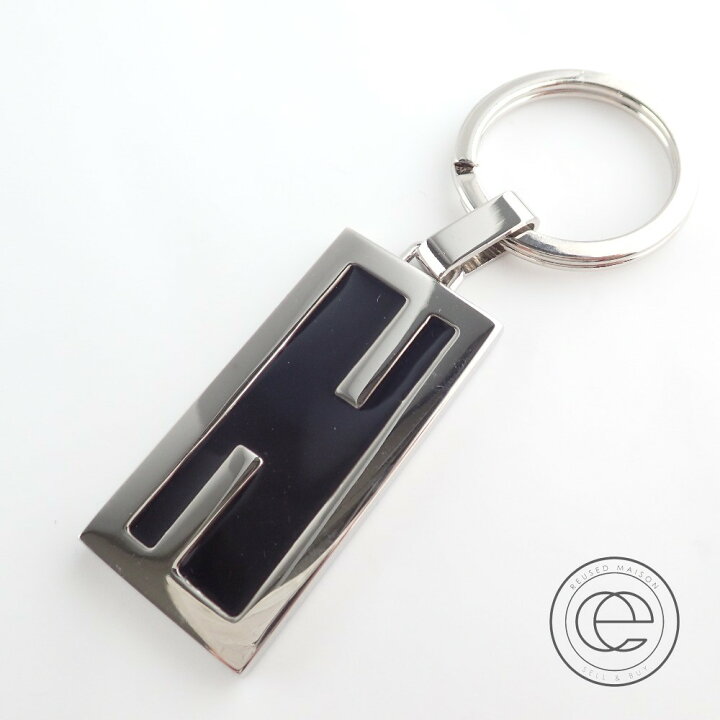 楽天市場】FENDI フェンディ FFロゴ プレート キーリング キーホルダー 