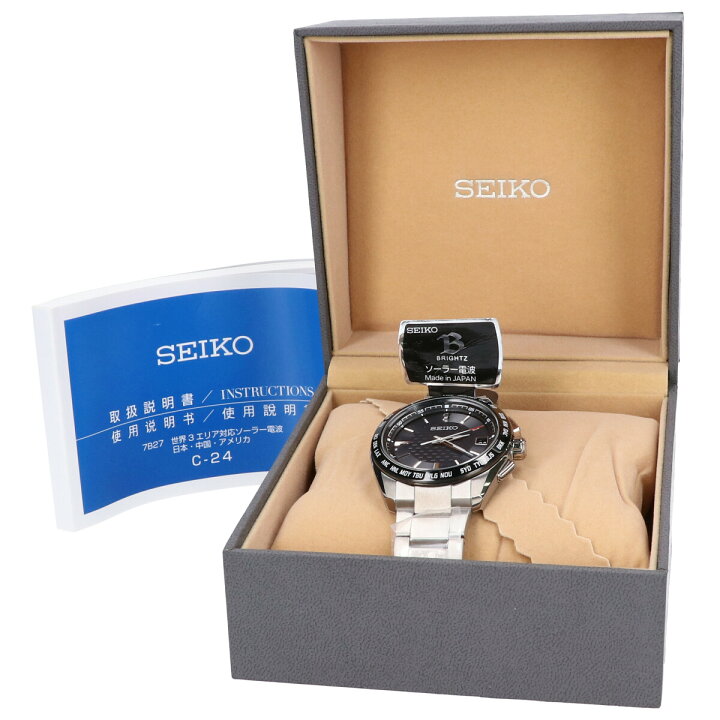 楽天市場】SEIKO セイコー 【新品☆】 SAGZ091 7B27-0AC0 BRIGHTZ 
