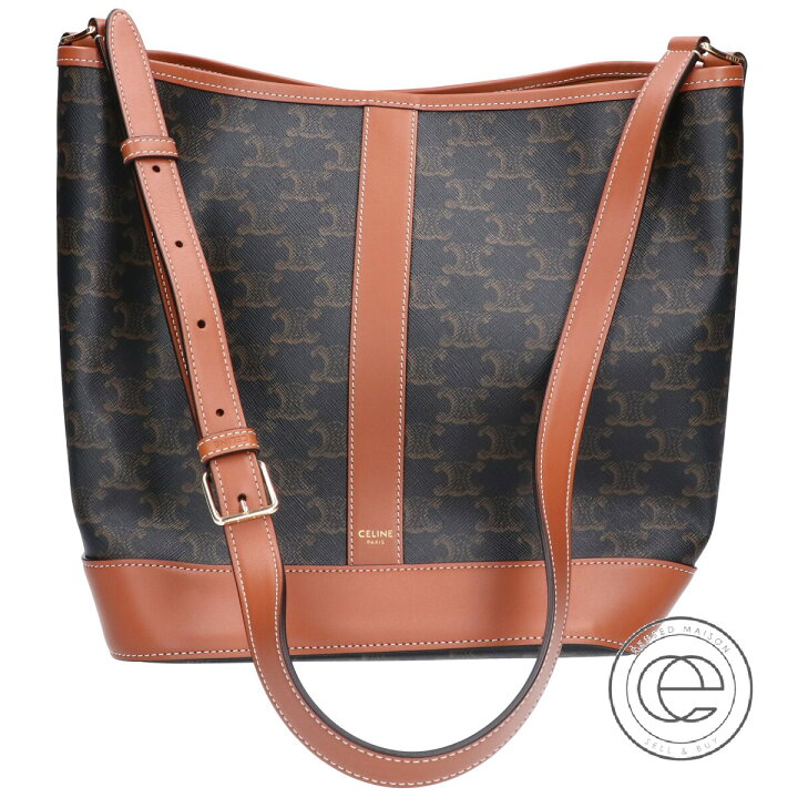 楽天市場】CELINE セリーヌ 【新品同様品☆】マカダム トリオンフ 