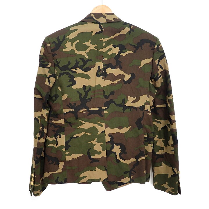 楽天市場】BALMAIN バルマン 【新品◎国内正規】カモフラ/迷彩柄 金釦 