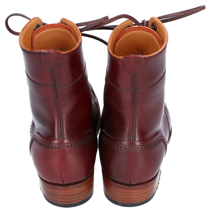 楽天市場】chausser ショセ C-7060 コードバン レースアップブーツ  