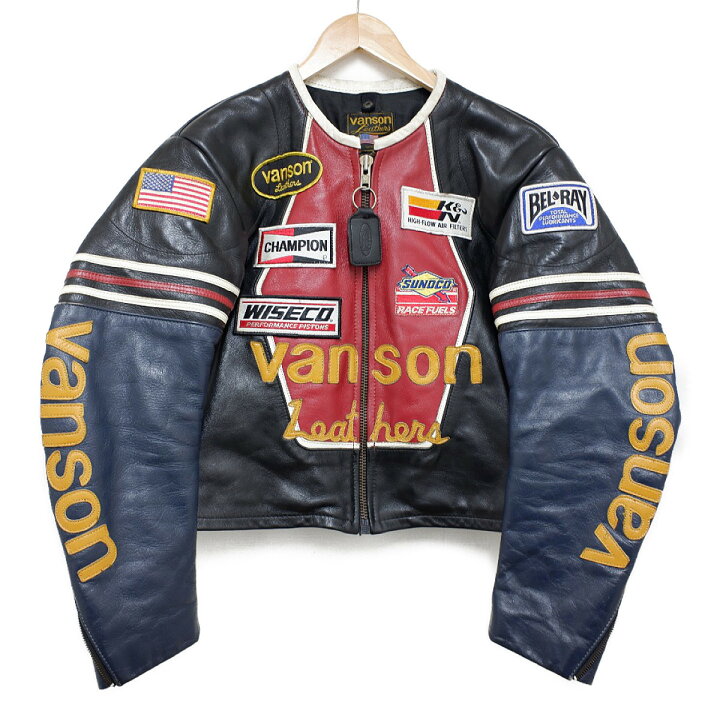 楽天市場】VANSON バンソン Leathersレザーズ ワンスター レザー  