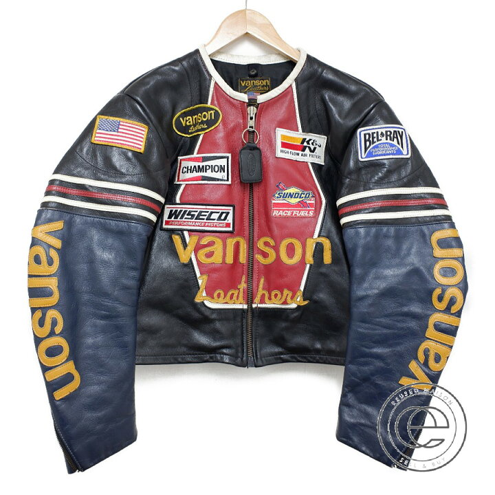 楽天市場】VANSON バンソン Leathersレザーズ ワンスター レザー 
