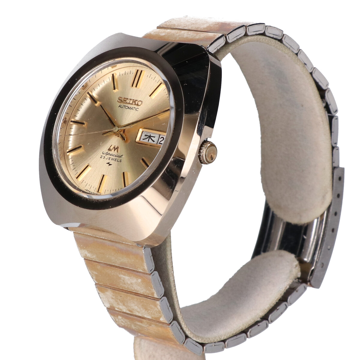 SEIKO セイコー 5206-6040 LOADMATIC ロードマチック 23石 NSAGケース 自動巻き 腕時計 ゴールド メンズ 【中古】 |  ブランドリサイクル　エコスタイル