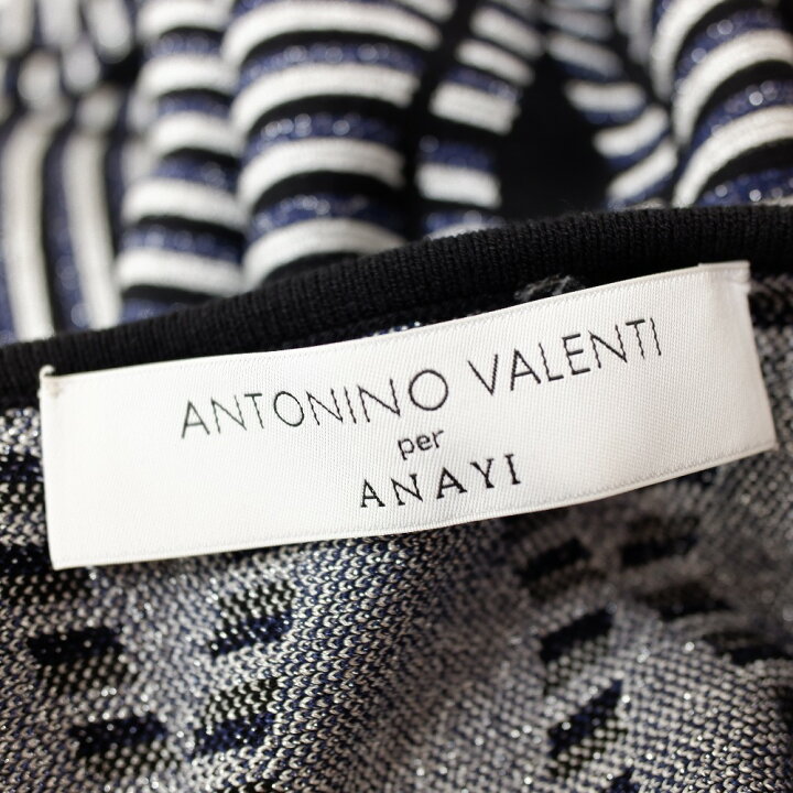 楽天市場】ANAYI アナイ ANTONINO VALENTI 総柄 プルオーバー ニット  