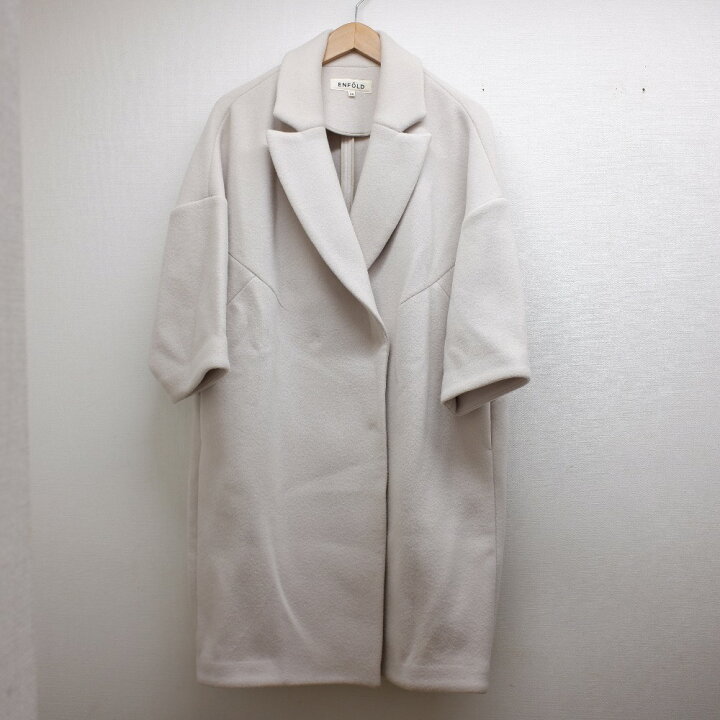 楽天市場】ENFOLD エンフォルド 3006A230-0340 メルトン コクーン  