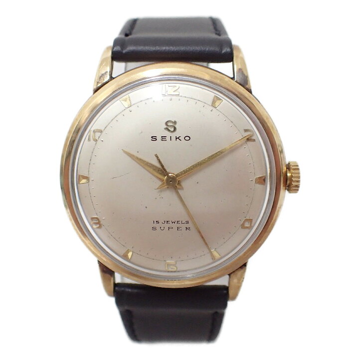 楽天市場】SEIKO セイコー 15 JEWELS SUPER 15石 ヴィンテージ手巻き 
