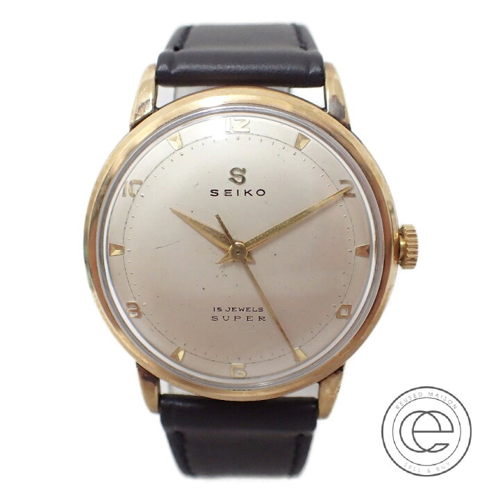 楽天市場】SEIKO セイコー 15 JEWELS SUPER 15石 ヴィンテージ手巻き 