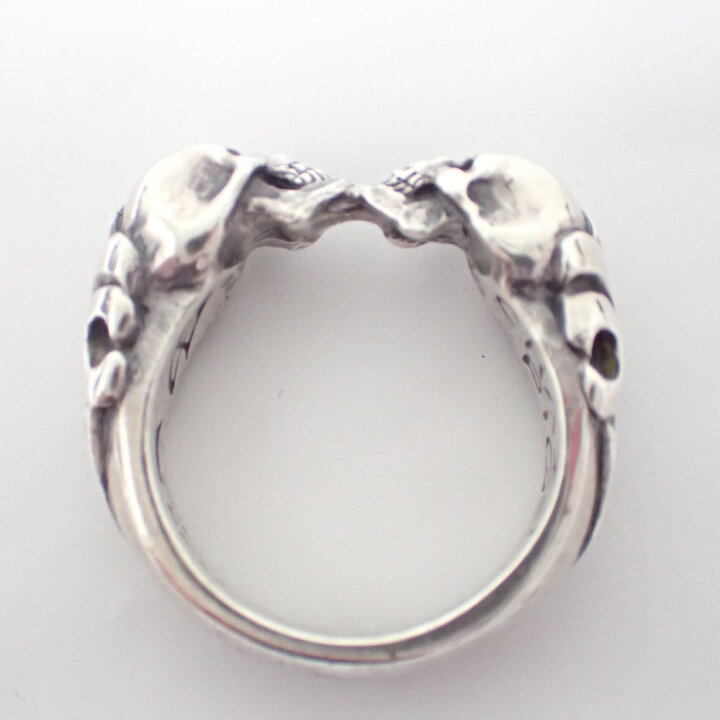 楽天市場】CRAZY PIG クレイジーピッグ Two Skulls Tudor Ring 